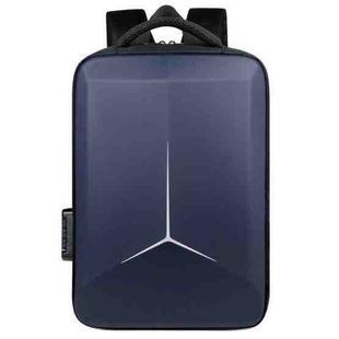 17.3-18 Inch Hard Shell Laptop Backpack with USB+Type-C Charging Ports Unisex Anti-Theft  Business Travel Bag, Color: Airbag Blue