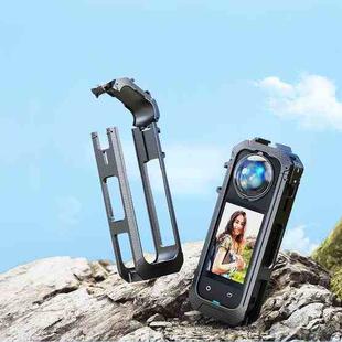For Insta360 X5 Plastic Protective Frame Magnetic Quick-Release Camera Cage Expansion Bracket