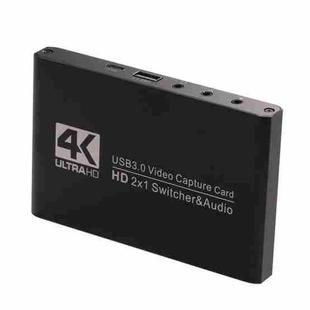 USB 3.0 HD Video Capture Card 4K Camera Computer Game Live Recording Box