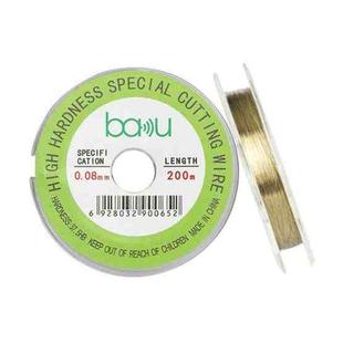 BAKU 0.08mm 200m/329ft Carbon Steel Screen Separator Cutting Wire for Smartphone & Tablet LCD Screen Repair