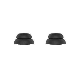For AirPods Pro / Pro 2 AhaStyle PT99-2 Earphone Silicone Earbuds, Size: L(Black)