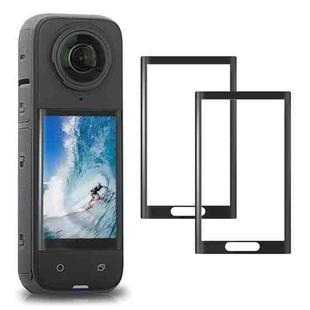 For Insta360 X5 / X4 2sets Sunnylife Curved Tempered Film HD Anti-Explosion Anti-Drop Scratch Protective Film
