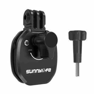 Sunnylife ZJ846 Sports Camera Universal Mount Motorcycle Windshield Clip(Black)