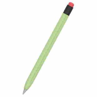 For Huawei M-Pencil 1 / 2 / 3 AhaStyle PT114-C Ultra-thin Pen Case, Color: Green+Black Pen Cap