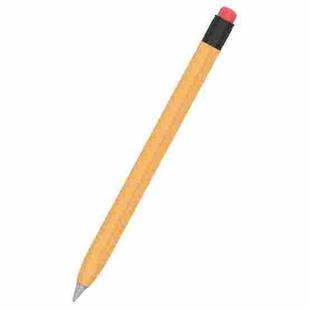 For Huawei M-Pencil 1 / 2 / 3 AhaStyle PT114-C Ultra-thin Pen Case, Color: Orange+Black Pen Cap
