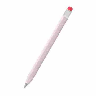 For Huawei M-Pencil 1 / 2 / 3 AhaStyle PT114-C Ultra-thin Pen Case, Color: Pink+Transparent Pen Cap