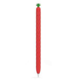 For Apple Pencil 2 AhaStyle PT106-2 Silicone Protective Pen Case(Red)