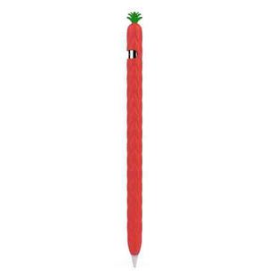 For Apple Pencil 1 AhaStyle PT106-1 Silicone Protective Pen Case(Red)