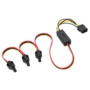 Graphics Card 8P To Big 4P 1 To 3 Graphics Card To Hard Disk Drive Cable Hard Disk Drive Power Cable