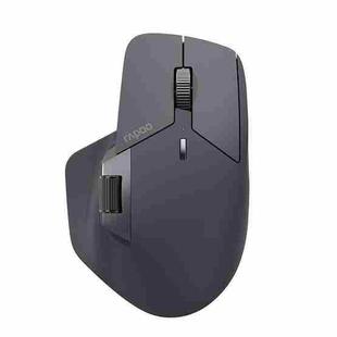 Rapoo Wireless Triple Mode Mice Ergonomic Desktop Laptop Business Office Mouse, Color: MT760 Black