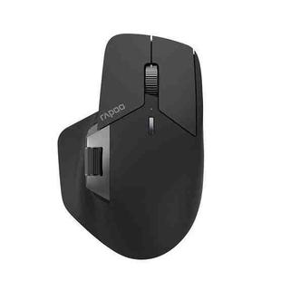 Rapoo Wireless Triple Mode Mice Ergonomic Desktop Laptop Business Office Mouse, Color: MT760mini Black