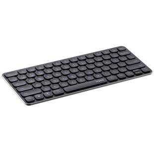 Rapoo E9000G Wireless Bluetooth Keyboard Computer Laptop Cell Phone Keyboard(Dark Gray)