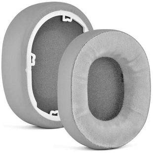 For Corsair HS55/HS55 Pro/HS65 Headset 1pair Replacement Ear Cushions Ear Pads, Style: Leather + Velvet Gray