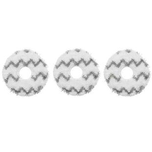 For ECOVACS Deebot T30 Pro / MAX Auto Sweeper Accessories, Spec: 3pcs White Wave Wipes