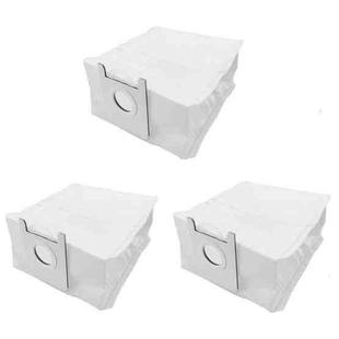 For ROIDMI EVE Plus Robot Vacuum 3pcs/Pack Dust Bag Replacement Parts(White)