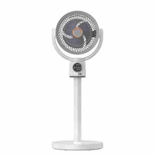Air Circulation Fan Turbo Light Convection Standing Fan Remote Control Timer Floor Fan, Style: Rechargeable