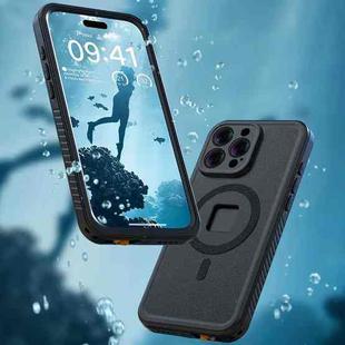 For iPhone 16 Pro Max TELESIN IP68 Waterproof Case Submersible Touchscreen Phone Cover