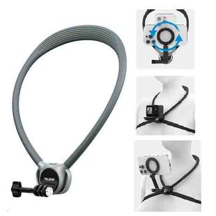 TELESIN Action Camera Neck Holder SE2.0 POV Perspective Bracket With Adjustable Chest Strap(Gray)