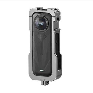 For Insta360 X5 HEPAIL AC-81 Metal Rabbit Cage Extended Protective Frame