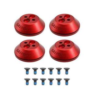 For DJI Avata 2 Sunnylife AT2-MD787 Motor Anti-dust Cover Aluminum Alloy Motor Protection Cover(Red)