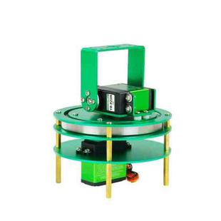Yahboom 2DOF With Servo Electric Platform For Robot Car Green