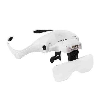 9892TSC1 USB Charging LED Light Touch Switch Mechanical Repair Head Mounted Magnifier