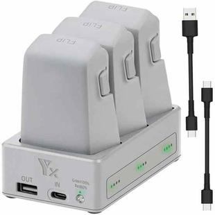 For DJI Flip YX 3-Way Charger Bidirectional Battery Management System