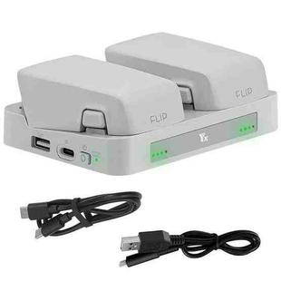 For DJI Flip YX Parallel Charger Hub Bidirectional Battery Management System