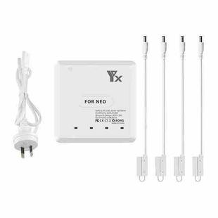 For DJI Neo Drone YX 6-port Battery Charger Charging Hub AU Plug
