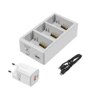 YX 3-Way Battery Charger For DJI Mini 4 Pro/Mini 3/Mini 3 Pro Charging Hub 35W EU Plug