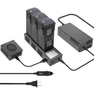 For DJI Mavic 3 YX Battery Charger Discharger Hub 3-in-1 Smart Charging Station With Color Screen US Plug