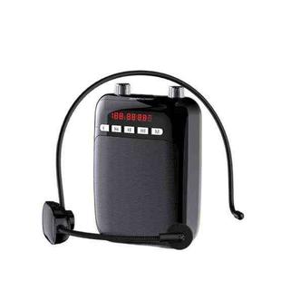 ZANSONG M70 Wireless Bluetooth Megaphone Speaker with UHF Mic Surrport Voice Recorder, FM Radio, TF/USB Port, 3.5mm AUX Input(Black)