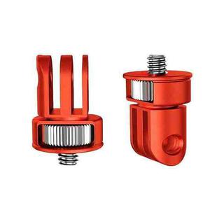 TFSM065-B Three-Slot Adapter Camera Cage 360-Degree Rotating Connector Tripod 1/4 Inch Adapter