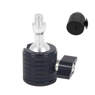 Q1-B 1/4 Female To 1/4 Male Universal Mini Ball Head Adapter Mount Aluminium Alloy Mobile Phone Camera Tripod Accessories
