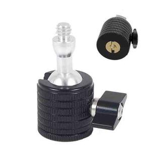 Q3-B M4 Female To 1/4 Male Universal Mini Ball Head Adapter Mount Aluminium Alloy Mobile Phone Camera Tripod Accessories