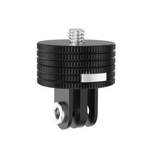 TFSM104 1/4 Male To 3-page Card Slot Action Camera Quick Release Adapter Tripod Accessories