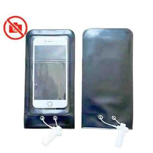 Privacy Phone Pouch with Locking Clasp Anti-Spy Photography Protection for Confidential Meetings & Workplace(Black)