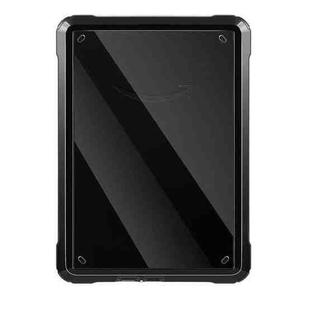 For Kindle Paperwhite 12th Gen 2024 Clear Case TPU+PC Lightweight Scratch-Proof Cover Solid Black
