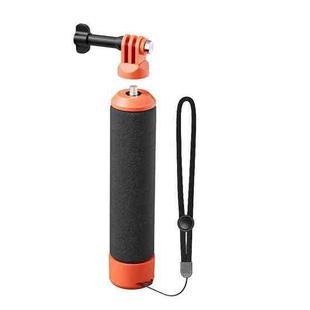 aMagisn Universal Floating Hand Grip for Action Cameras with Triple Claw & 1/4-inch Screw Mount(Black Orange)