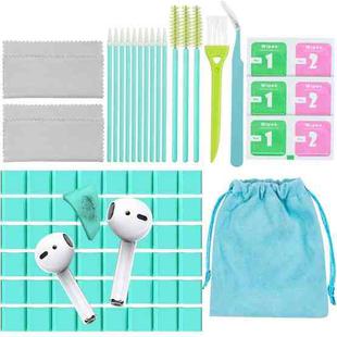 AhaStyle PT178 Earphone Cleaning Kit Keyboard Tablet Electronic Cleaning Tools(Green)