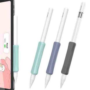 For Apple Pencil Pro / USB-C / 2 AhaStyle DD07 3pcs Silicone Pen Grip(Dark Gray+Green+Gray)