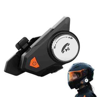 M9 Motorcycle Helmet Bluetooth Headset IPX6 Waterproof,  Auto Answer, HD Sound for Riders/Delivery/Group Intercom(Black)
