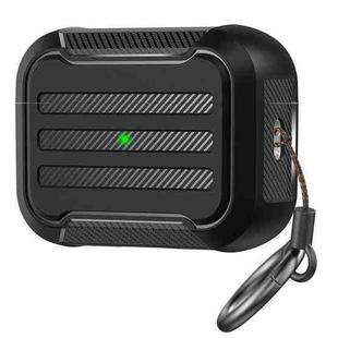 For AirPods Pro 2 AhaStyle PT115-PRO2 TPU Split Earphone Protector(Black)