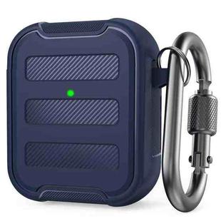For AirPods 1 / 2 AhaStyle PT115-A TPU Split Case(Blue)