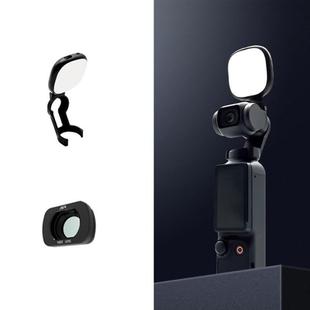 For DJI Osmo Pocket 3 JSR Fixed Frame Head Fill Light, Spec: With Widening Lens