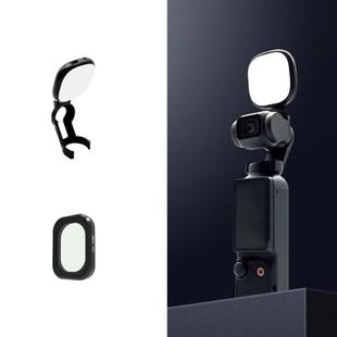 For DJI Osmo Pocket 3 JSR Fixed Frame Head Fill Light, Spec: With Soft Focus Lens