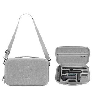 For Insta360 X5 /X4 BKANO Large Capacity Shoulder Bag Portable Handbag(Gray)