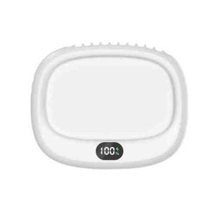 USB Outdoor High-power Bladeless Waist-hanging Portable Fan(DQ239 White)