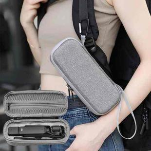 For DJI Pocket 3 BKANO Hard Shell Case Bag Handheld Camera Storage Box(Gray)