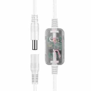 HuaGu 30cm Router Timed Restart Line Controller Power Failure Smart Reset Connection Cable WiFi Relay, Color: 72H Transparent 